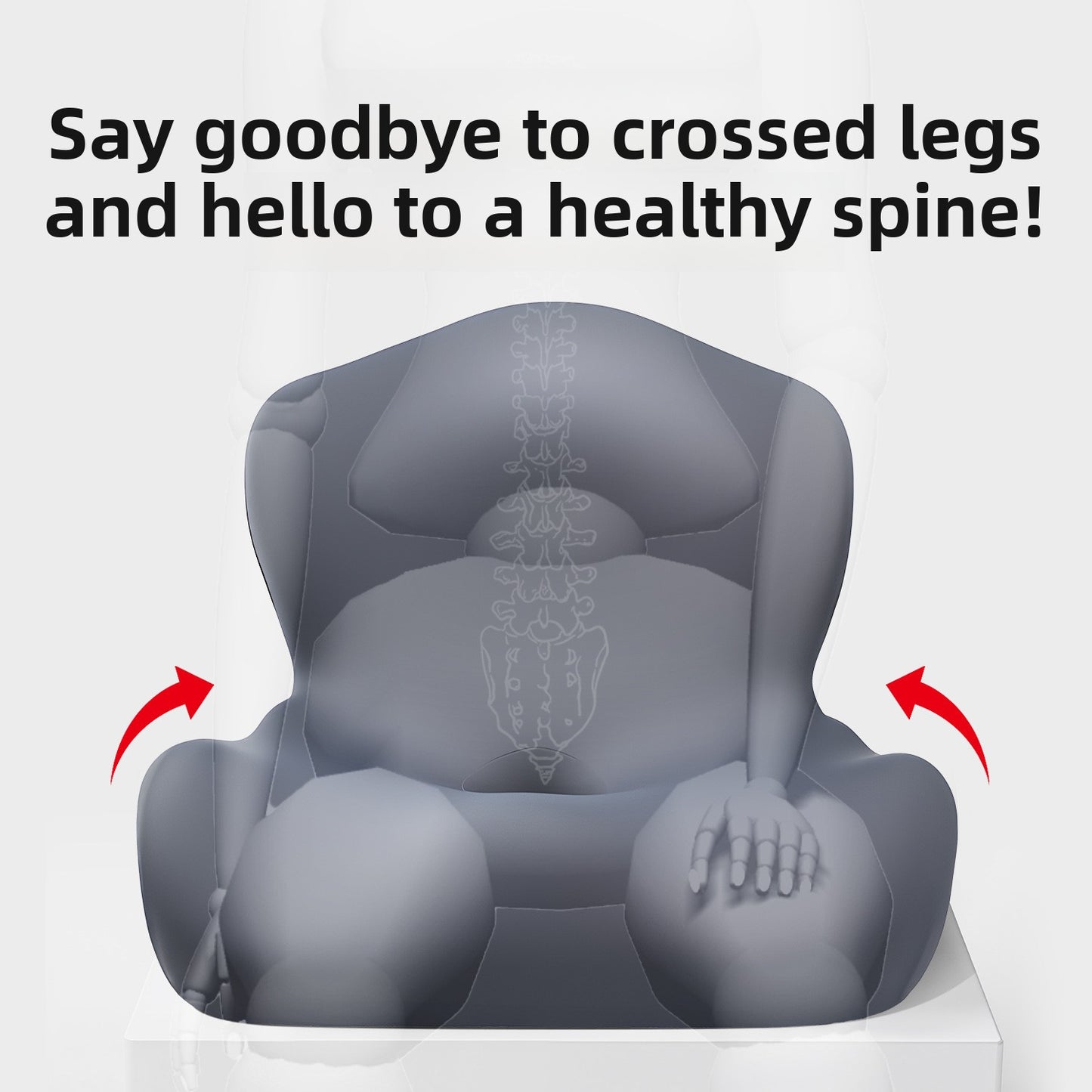 Memory foam student lazy chair cushion and fart cushion