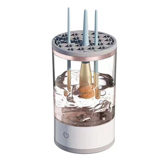 4 new makeup brush washer rechargeable lazy electric cleaning brush automatic scrubber tool