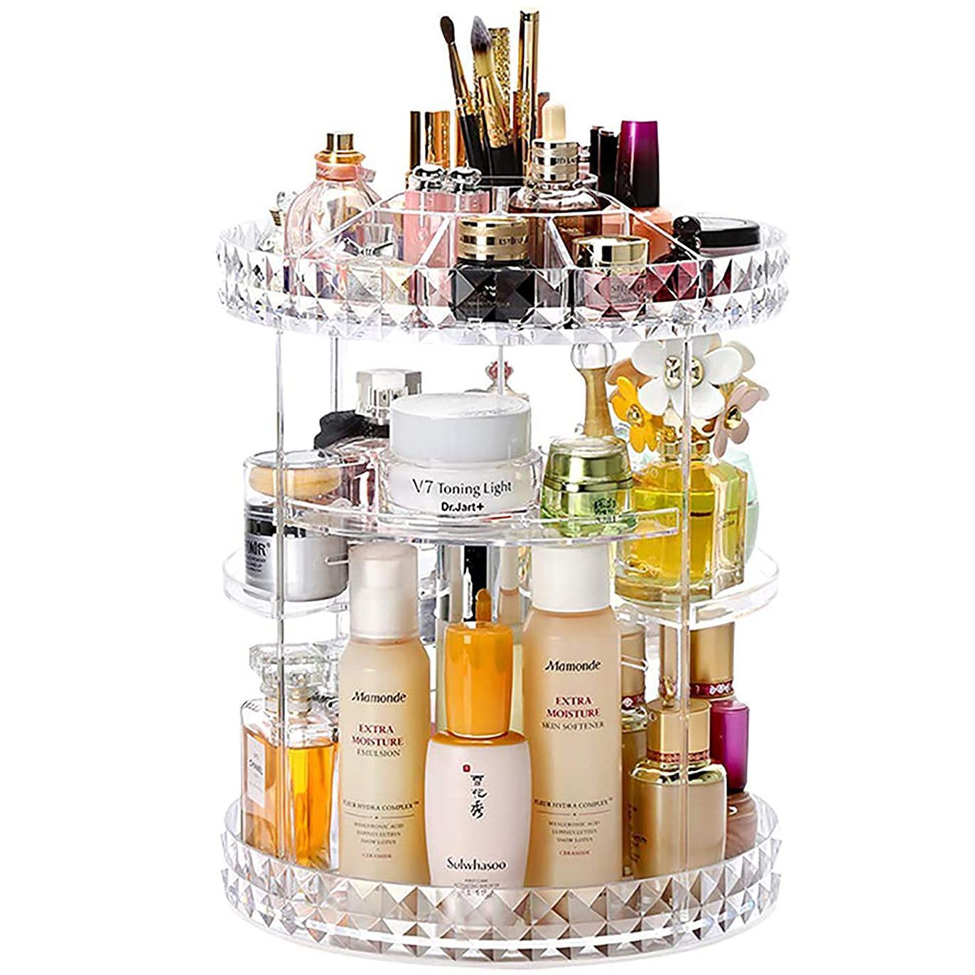 Desktop Rotating Cosmetics Storage Box