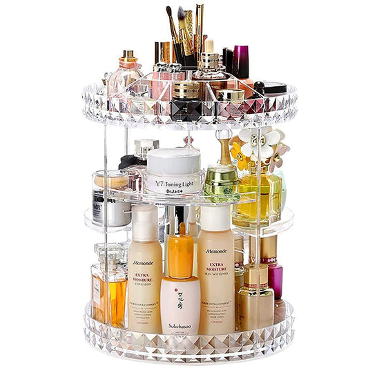 Desktop Rotating Cosmetics Storage Box