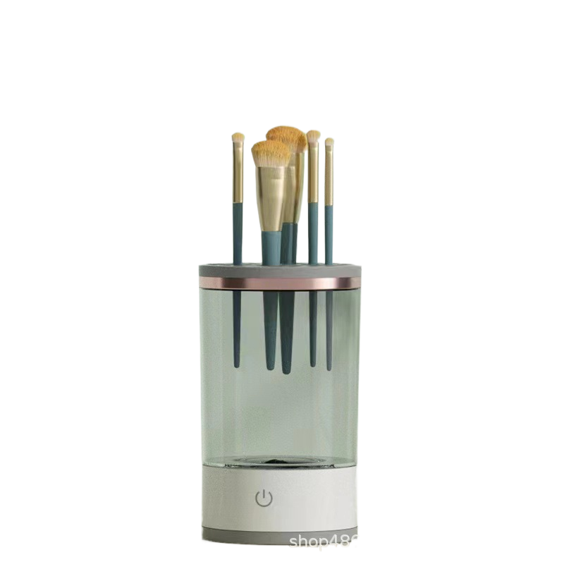 4 new makeup brush washer rechargeable lazy electric cleaning brush automatic scrubber tool