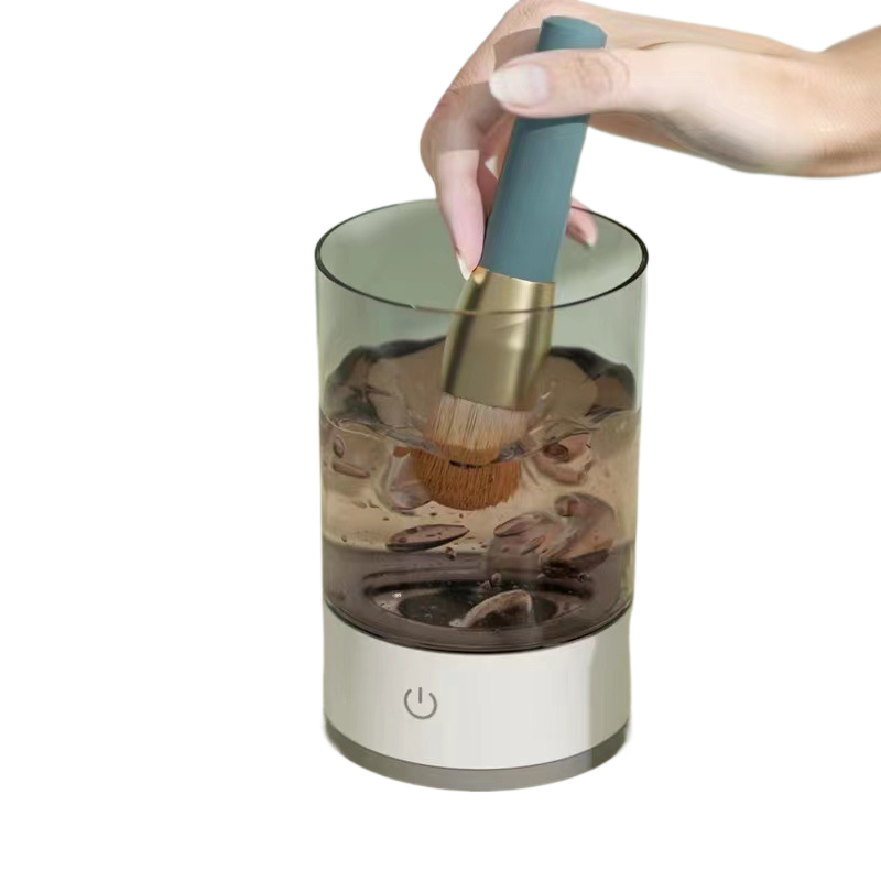 4 new makeup brush washer rechargeable lazy electric cleaning brush automatic scrubber tool