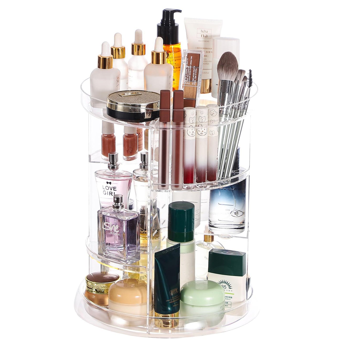 Desktop Rotating Cosmetics Storage Box